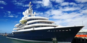 Russian tycoon wins back $616m superyacht as divorce battle takes a turn