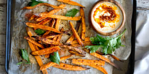 Sweet potato can be used in soups,made into chips or pasta and roasted for a vitamin C hit. 