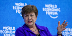 “If you don’t do enough,we are in trouble.“:IMF managing director Kristalina Georgieva says inflation needs to be reined in.