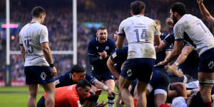 ‘We were celebrating’:Controversial TMO call denies Scotland win over France in Six Nations