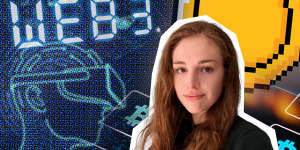 Software developer and crypto sceptic Molly White.