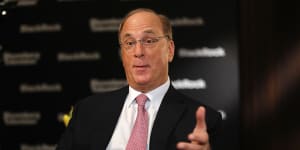 "We will see changes in capital allocation more quickly than we see changes to the climate itself,"says star investor Larry Fink.