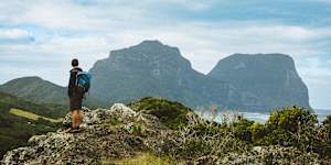Lord Howe Island has a surprisingly large number of hiking trails.
