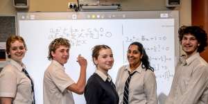 John Monash Science School students.