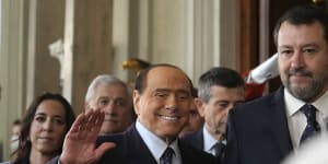 Silvio Berlusconi in Rome last year.