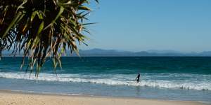 Wategos Beach in Byron Bay,which topped the rankings of the regional million-dollar club.