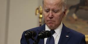 President Joe Biden spoke about the shooting from the White House.