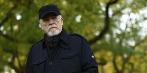 Brian Cox as the tyrannical media mogul and paterfamilias Logan Roy in the fourth and final season of Succession.