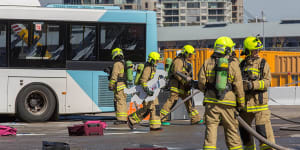 Airlines to fly through airport firefighter strike targeting morning travel peak