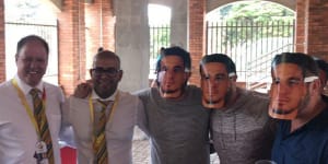 South Africa official keeps job after Sonny Bill mask pose