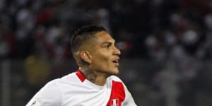 End of an era:Peru hasn’t replaced stars like former Bayern Munich striker,Paolo Guerrero.
