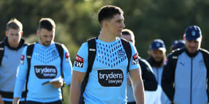 Victor Radley was part of the NSW extended squad in Perth.