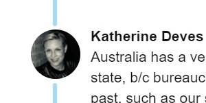 Tweets from the deleted Twitter account of Liberal candidate Katherine Deves.