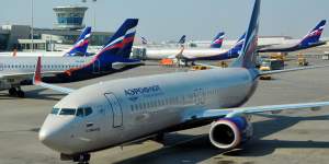 Moscow,Russia Boeing Boeing 737-800 NG (New Generation) of Aeroflot Russian Airlines on the apron at SheremetyevoInternational Airport - 737-8LJ(WL) NG iStock image for Traveller. Re-use permitted.