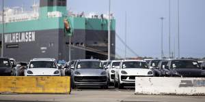 The Port of Melbourne has been heavily affected by the need for quarantine cleaning,a Hyundai spokesman said,with delays of at least three weeks.