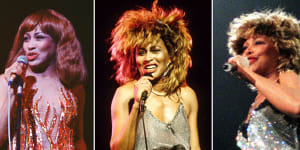 Tina Turner’s style encapsulated the seventies,eighties and nineties.