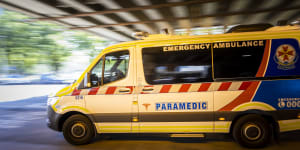 Paramedics made it to 62.8 per cent of urgent Code 1 call-outs within 15 minutes in 2022-23 – below the target of 85 per cent.