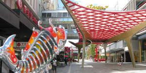 Brisbane’s missing Chinatown shade canopy gone for good