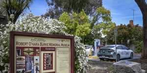 The electric car charger in the tourism town of Beechworth.