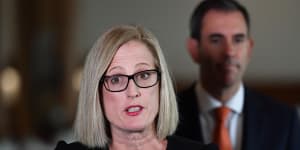 Katy Gallagher and Jim Chalmers say the budget is facing serious challenges.