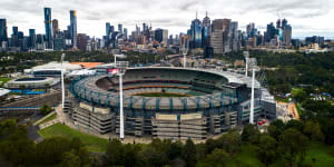 Melbourne’s edge features multiple major sports stadiums,which serve as one type of “third place” for the city.