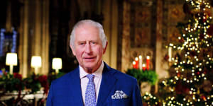 King Charles III praises the Queen and workers in first Christmas message