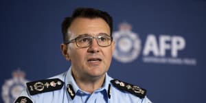 The federal police,led by AFP Commissioner Reece Kershaw,are targeting foreign interference in multicultural communities.