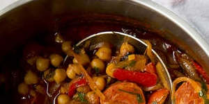 When properly cooked,chickpeas are tender but never mushy,with a delicious,nutty flavour no other dried legume has.