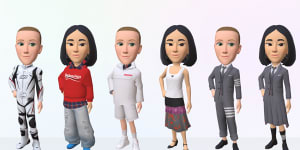 Designers Balenciaga,Prada and Thom Browne were enlisted for the launch of Facebook Meta’s Avatars Store. Avatars of Mark Zuckerberg and Eva Chen,director of fashion partnerships for Instagram,model the designs.