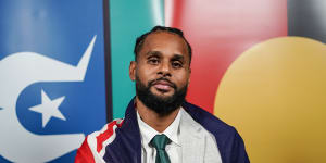 Boomers captain Patty Mills will carry the Australian flag at the Games’ opening ceremony.