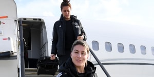 Matildas defender forced to evacuate burning plane with Arsenal teammates
