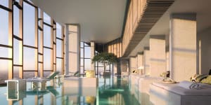 The Ritz-Carlton Melbourne is giddying,both in luxury and elevation.
