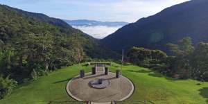 Isurava Brigade Hill Memorial in Papua New Guinea.