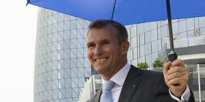Rob Stokes pushed for wider foreshore promenades and more public space at Barangaroo.