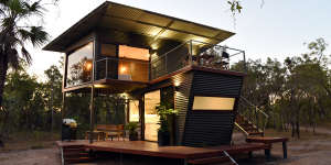 Shipping container ingenuity:Hideaway Litchfield.