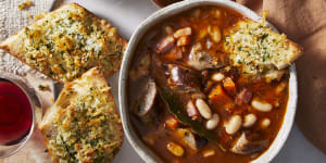RecipeTin Eats recipe:Cassoulet soup.