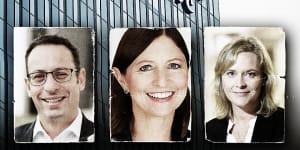 PwC Global’s chief risk officer Coenraad Richardson,general counsel Diana Weiss and head of tax and legal operation Carol Stubbings are in Australia to oversee an independent review to rebuild the firm’s reputation.