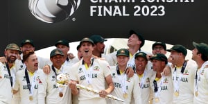 Australia after winning the World Test Championship.