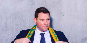 Football Australia chief executive James Johnson.