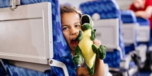 When flying long haul with kids,accept that anything that can go wrong,will go wrong.