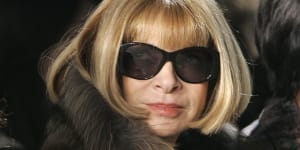 Anna Wintour,editor-in-chief of American Vogue magazine,2009.