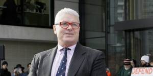 David McBride was charged with leaking secret documents to ABC reporters alleging misconduct in Afghanistan.