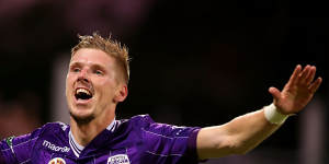 A-League:Striker Andy Keogh on verge of Perth Glory return