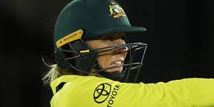 Australia’s Ashleigh Gardner put up a valiant resistance after her side collapsed chasing South Africa’s total.