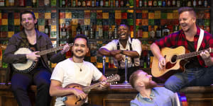 Mates and melodies:The musical that invites you to have a pint with the cast