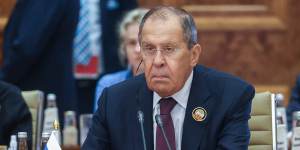 Russian Foreign Minister Sergei Lavrov represented his president Vladimir Putin at the G20 summit in India.