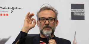 Massimo Bottura says it's hard work and stressful learning to be a chef. 