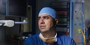 Dr Paul Jansz is set to perform St Vincent’s Hospital Sydney’s first BiVacor implant,which he describes as “the Mars expedition”.