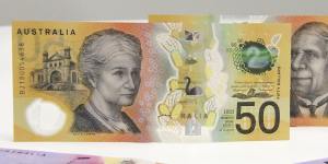 Advances in banknote technology,as used in the new $50 note,have helped push counterfeits down to their lowest rate in 20 years.