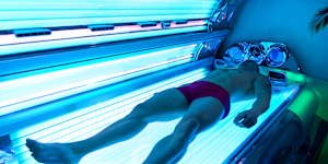 Commercial UV tanning services are illegal.